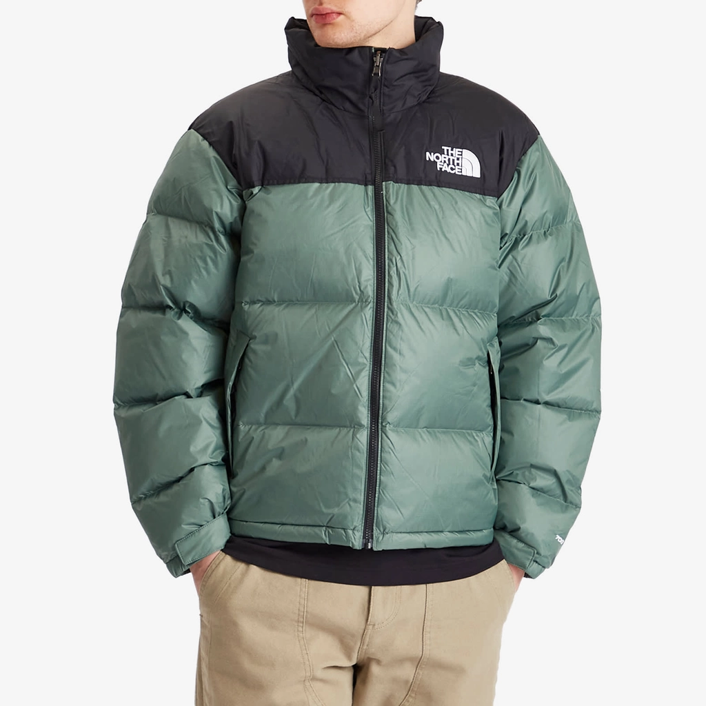 The North Face Men's 1996 Retro Nuptse Jacket Duck Green/Tnf Black